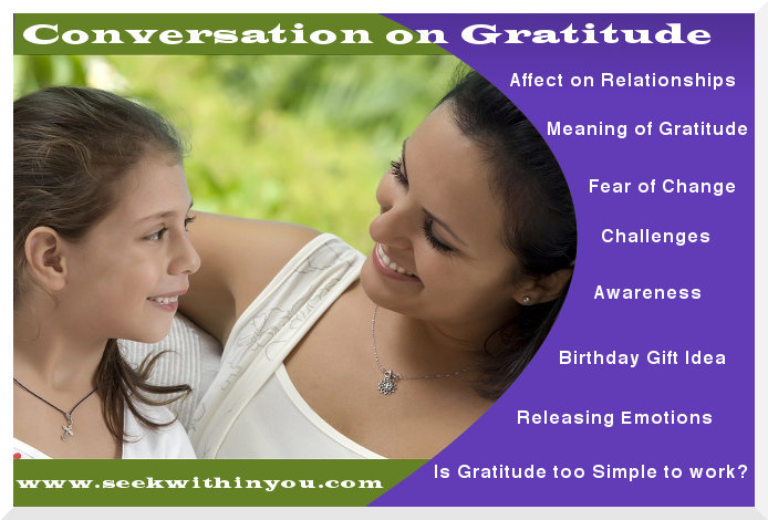 Gratitude Discussion