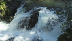 waterfall for nature meditation